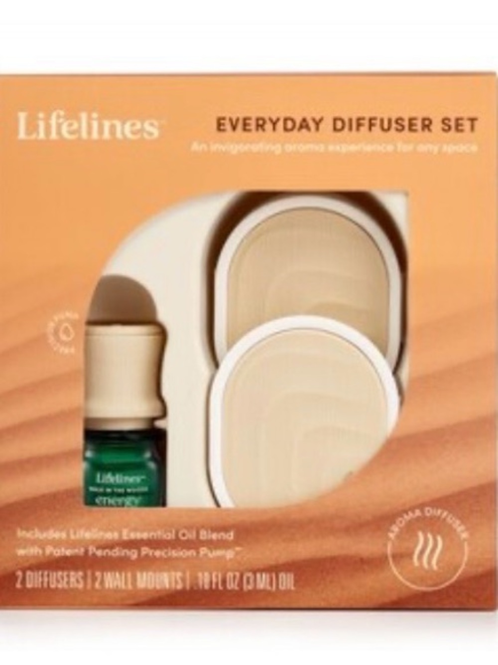 2- boxes- Everyday Diffuser Set - Beige